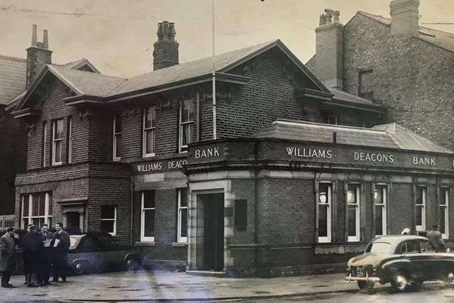 Williams Deacon's bank which was on the corner of Dean Street, and Bond Street, South Shore. This was 1964
