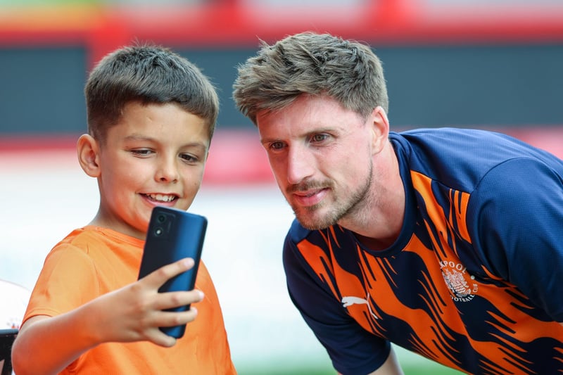 Seasiders supporters made the trip to the Mornflake Stadium for the pre-season game against Crewe.