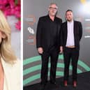 Zoe Ball is to star in a New Year special of Taskmaster, presented by Greg Davies (left) and Alex Horne (right). Both images: Getty