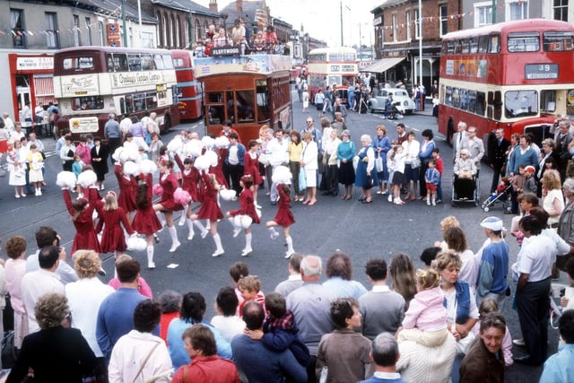 This is one of the earliest crowd scenes on file and dates back to 1997