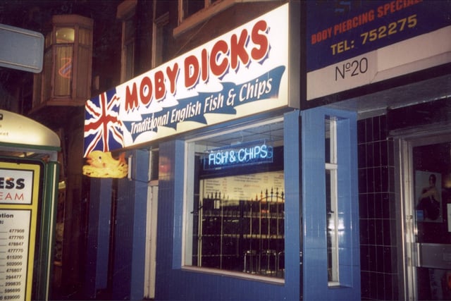 Moby Dicks Fish and Chips Shop in Dickson Road
