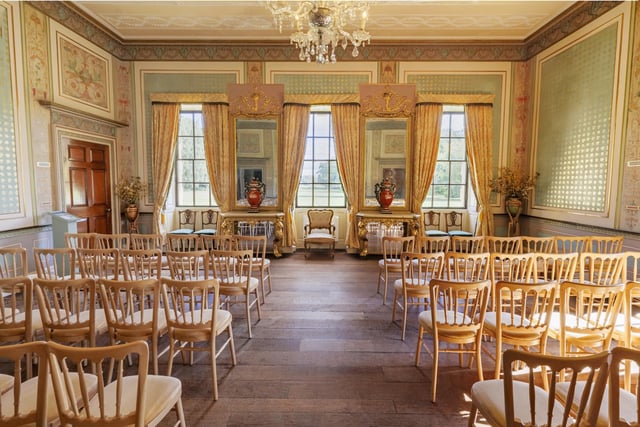 The meeting room at Lytham Hall.