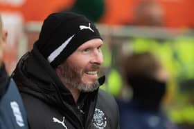 Michael Appleton will be hoping to be all smiles come 5pm on Boxing Day