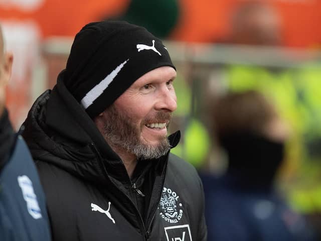 Michael Appleton will be hoping to be all smiles come 5pm on Boxing Day