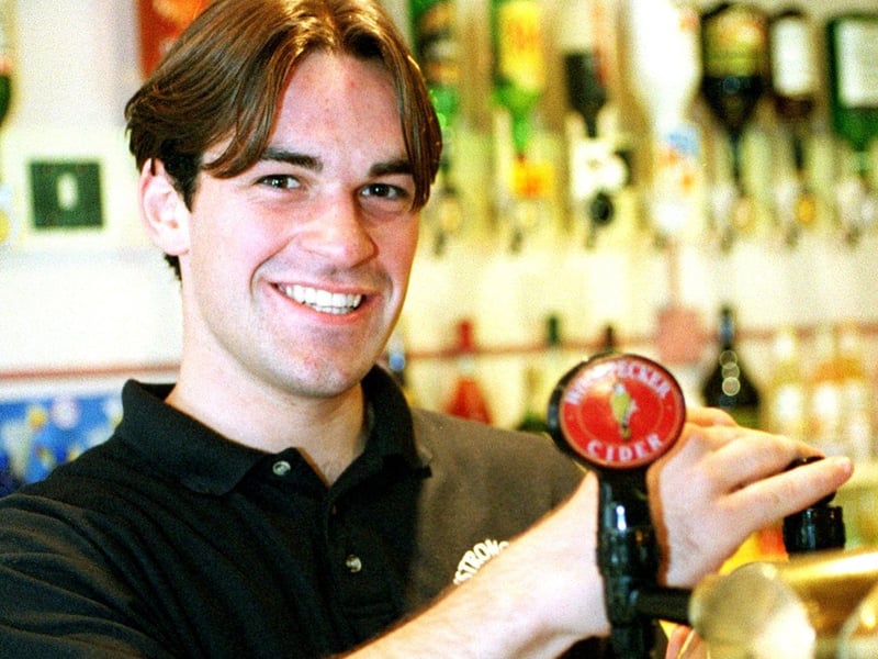 Owen Pouncey at the Rose and Crown in 1998