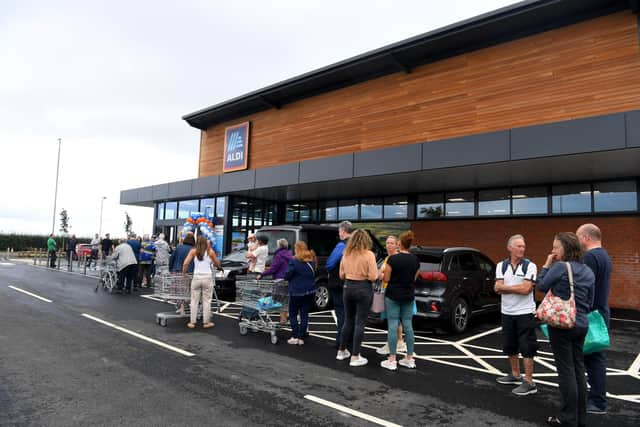 Photo Neil Cross; Aldi opened a new store in Tarleton in July