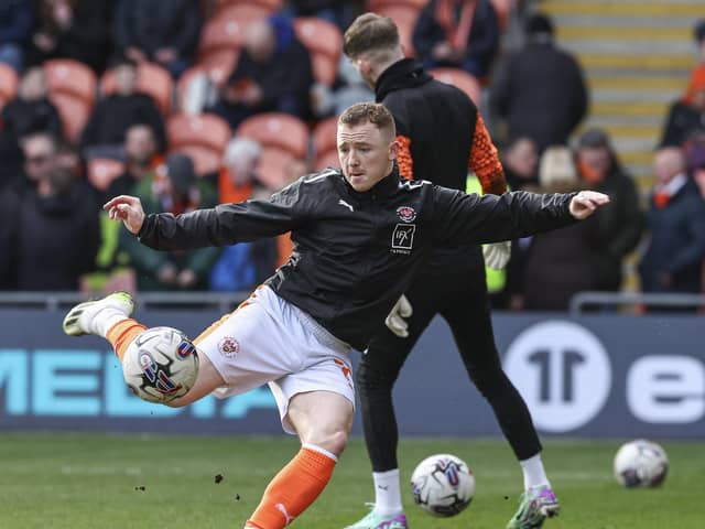 Shayne Lavery is among the Blackpool players who are out of contract (Photographer Lee Parker / CameraSport)