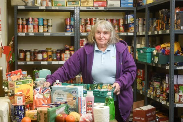 Linda Nulty, chairman of the Trustees of Fylde Foodbank