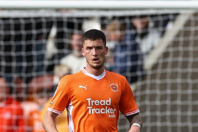 Olly Casey was on hand to make a number blocks on a day were the Blackpool defence was exposed to a lot of pressure.
