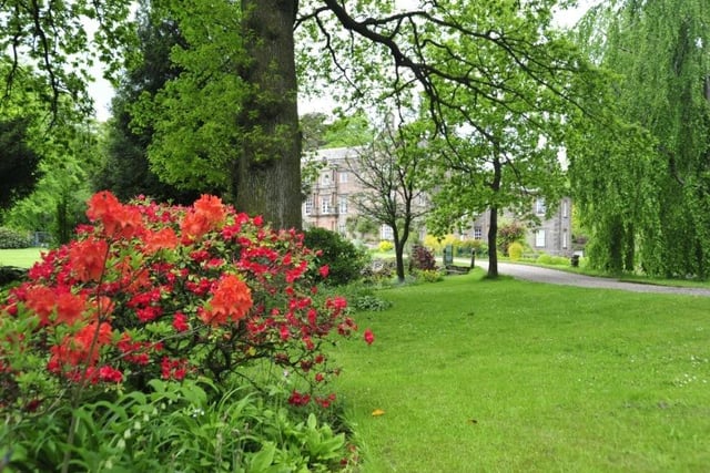 Take a walk around the picturesque gardens of Browsholme Hall in Clitheroe
