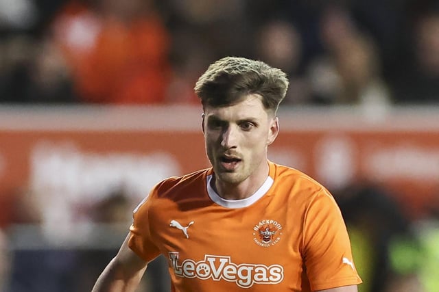 Jake Beesley produced a commanding display up front against Barnsley. The striker is Blackpool's second top scorer behind Jordan Rhodes.