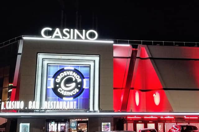 The Upper Deck is inside the Grosvenor Casino