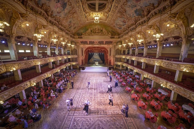 Blackpool's beautiful Tower Ballroom was voted third. Only this month, one reviewer wrote on Trip Advisor "We were stunned when we entered the Ballroom!"