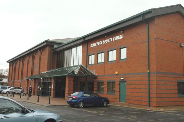 Blackpool Sports Centre.
