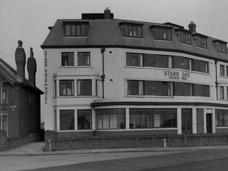 The Starr Gate Private Hotel at the junction of New South Promenade and Freemantle Avenue later became an old people's home which was demolished in the 1960s. The plot was vacant for many years until permission was granted to build luxury apartments on the site