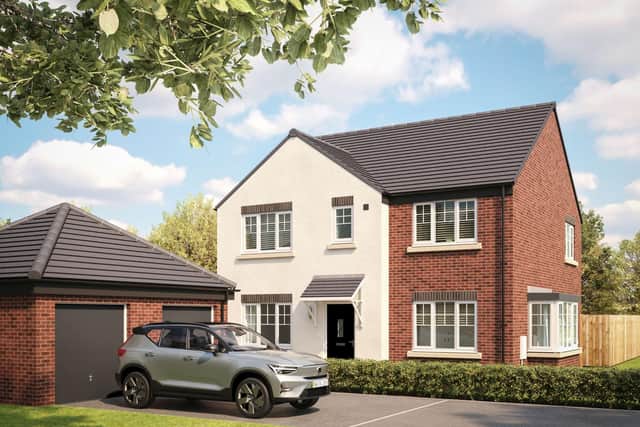 Debut - Avant Homes has launched its first North West development at Great Eccleston (CGI of Thoresby house type shown)