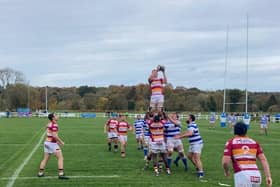 Fylde Rugby club in action