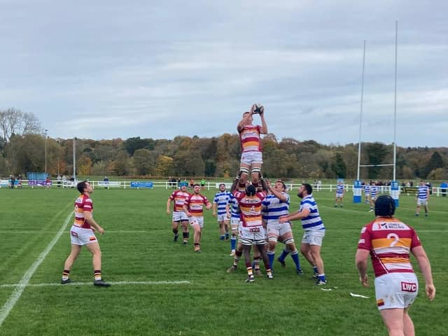 Fylde Rugby club in action