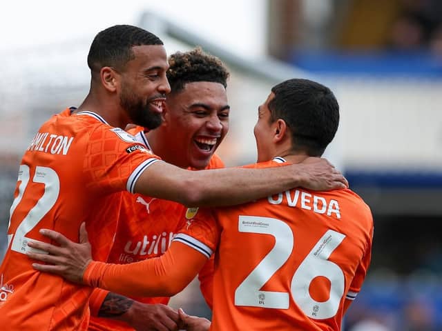 The recognition comes after Blackpool's massive win against Birmingham at the weekend