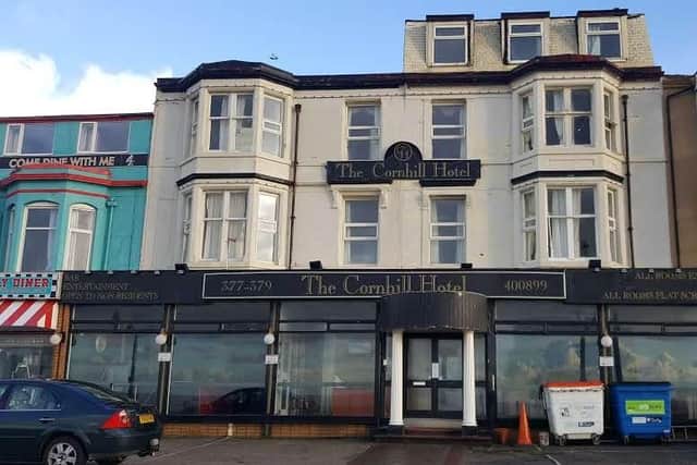 The property was closed down when it traded as the Cornhill Hotel