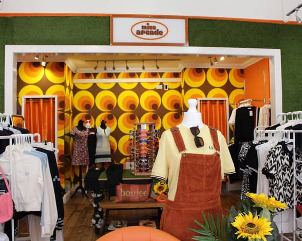 Inside the shop