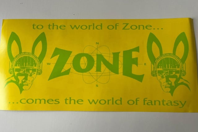 'To the world of Zone comes the world of fantasy'