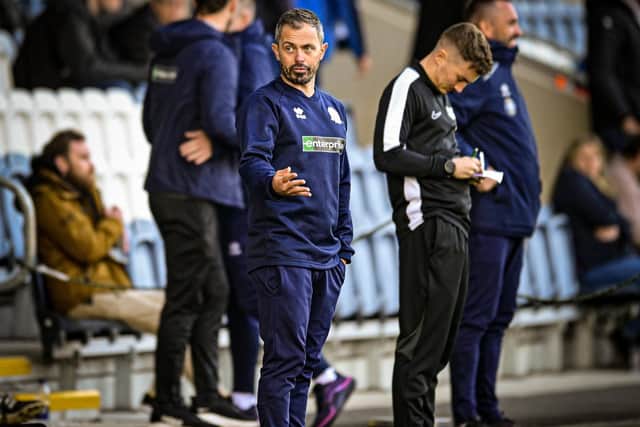 AFC Fylde head coach Craig Mahon Photo: Steve McLellan