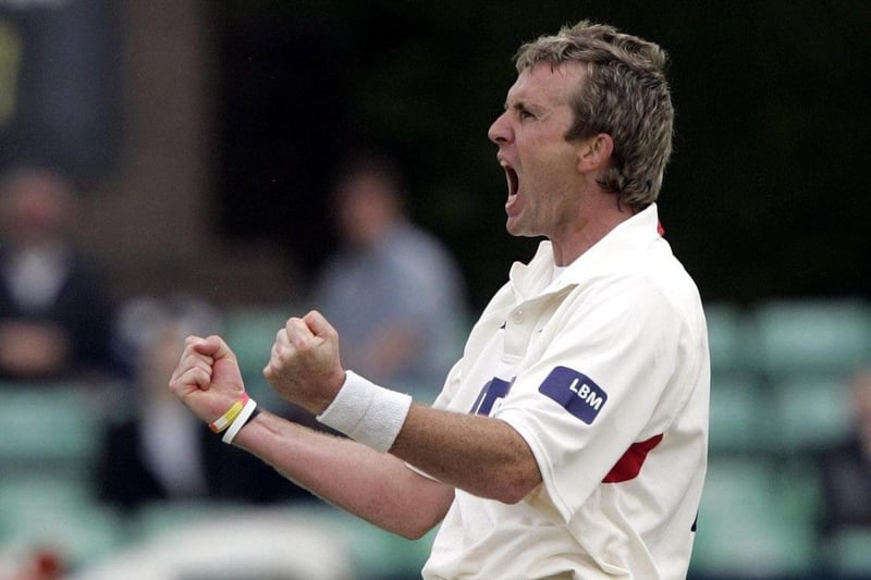 Dominic Cork: Perhaps more famed for his time with Derbyshire, Cork was nevertheless a stalwart performer for Lancashire during his time at Old Trafford and took 131 wickets for England in Test matches at an average of 29.81.