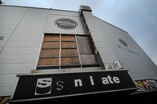 The former Syndicate nightclub on Church Street in Blackpool was scheduled for demolition in 2012
