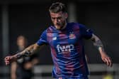 AFC Fylde striker Luke Charman Picture: Steve McLellan