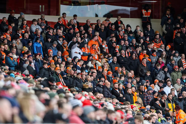 Seasiders supporters enjoyed their trip to the City Ground.