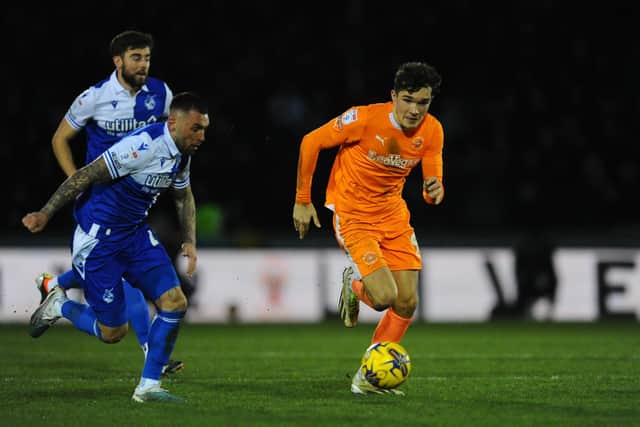 Warrior' Kyle Joseph provided Blackpool with something they've been missing away from home this season admits Neil Critchley