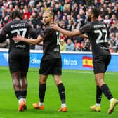 Blackpool overcame Barnsley at Oakwell