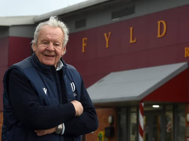 Sir Bill Beaumont has been praised by Fylde RFC joint-head coach Alex Loney Picture: Daniel Martino