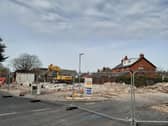 The former Pizza Hut has been demolished
