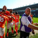 Blackpool scored a late winner to overcome Wigan Athletic (Photographer Alex Dodd/CameraSport)
