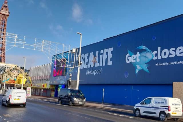 The attraction will be alongside the Sea Life Centre