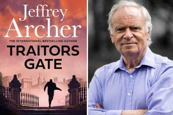 Jeffrey Archer is attending a book signing event in Lytham for his latest novel, Traitors Gate.