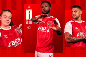 Fleetwood Town's new home kit for the 2022/23 season Picture: Fleetwood Town FC