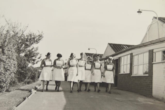 Nurses at BVH in 1960