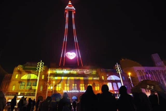 A man threatened people with knives on Blackpool's Comedy Carptet during the Christmas by the Sea event