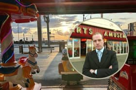 Harts Amusements - Mitchell Hart (pictured) and the family have sold the arcade on Queens Promenade after 60 years of trading.