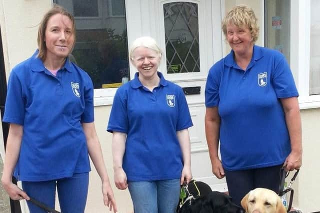 Michelle Tomlinson, Lisa Daley and Nicky Askew