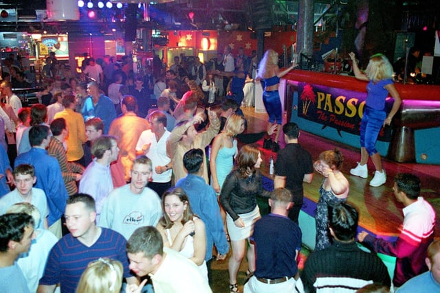 Revellers in the Palace nightclub back in the '90s when it was the place to be