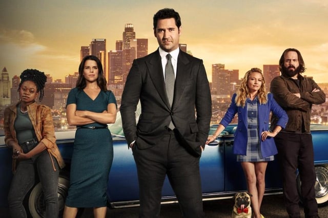 American legal drama: Pictured: promotional poster featuring some characters.
