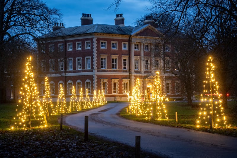 A Not So Silent Night at Lytham Hall which has been decorated for Christmas with musical themed rooms.