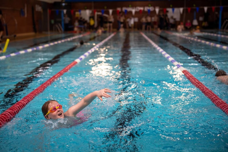 The Lytham St Annes Swimarathon at the YMCA, St Annes is expected to have raised thousands of pounds for Brian House Children's Hospice and the Bone Cancer Research Trust.