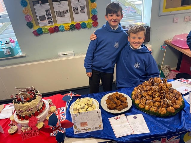 Cakes galore as St Mary's Catholic Primary School in Fleetwood bakes up something for Queen's Platinum Jubilee