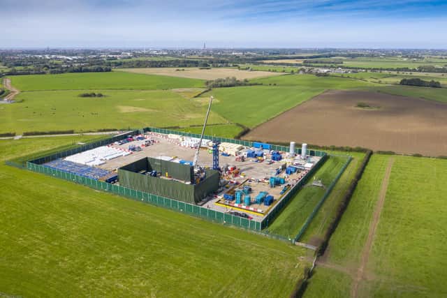 The Cuadrilla fracking site at Preston New Road, Little Plumpton, pictured in 2019.