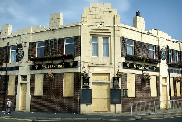 Graeme Dixon: "The Wheatsheaf, Talbot Rd". Sadly this photo show it boarded up ready for demolition
